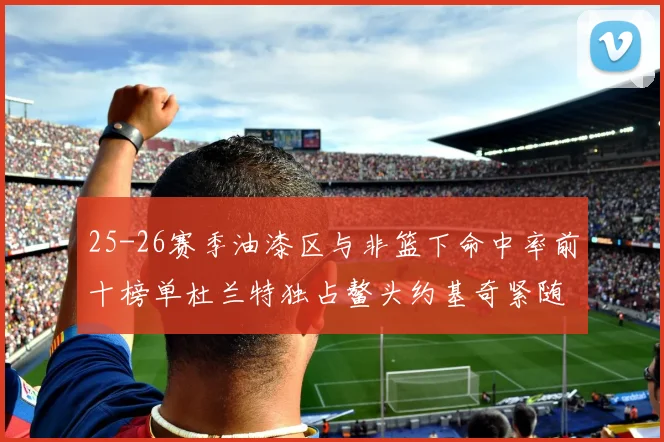 25-26赛季油漆区与非篮下命中率前十榜单杜兰特独占鳌头约基奇紧随其后